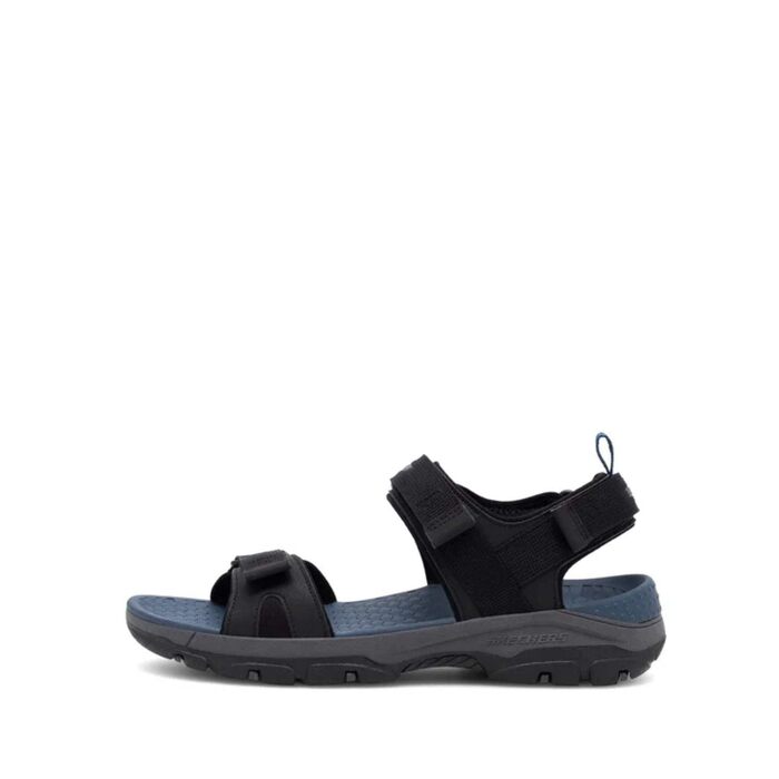 Сандалі чоловічі Skechers Tresmen-Garo відкриті, чорні сітчасті (40 EU)