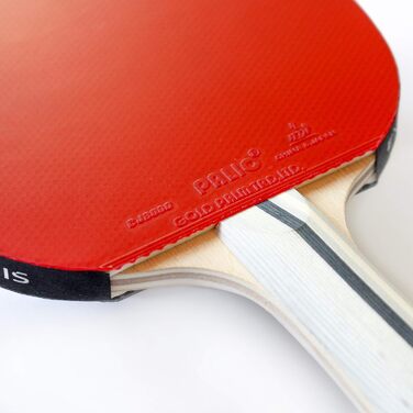 Ракетка для настільного тенісу Palio Expert 3.0 з кейсом | ITTF, професійна, для початківців | Максимальний спін та контроль