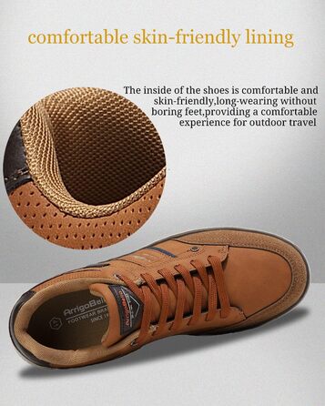 Кросівки чоловічі ARRIGO BELLO для активного відпочинку, спорту та прогулянок. Розміри 41-46 (43 EU), колір: коричневий (C1).