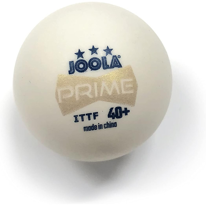 JOOLA Prime 40+ тенісні м'ячі для настільного тенісу, білі, універсальні, для дорослих