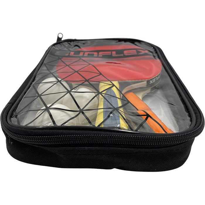 Sunflex Color COMP B25 ракетка для настільного тенісу, ITTF, синя, для початківців, легка, з конкавною ручкою