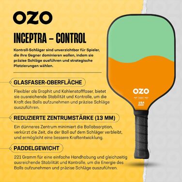 Набір OZO для настільного тенісу: 4 ракетки та 4 м’ячі, унісекс, різнокольорові (фісташковий, цукрова вата, диня, полуниця)