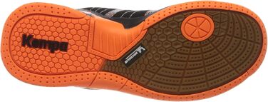 Дитячі гандбольні кросівки Kempa Attack Contender Junior (29 EU, чорний/флуоресцентний помаранчевий)