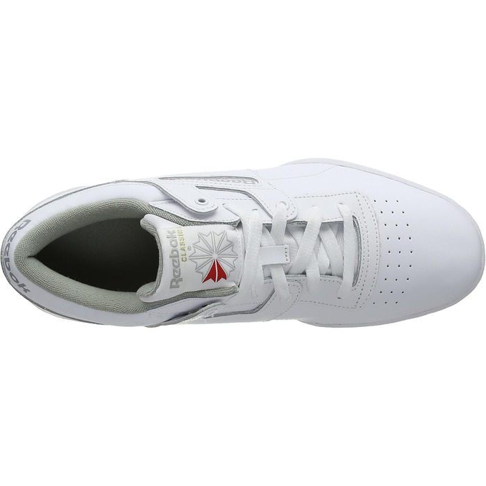 Чоловічі фітнес-кеди Reebok Workout Low 37 EU, білий, сірий