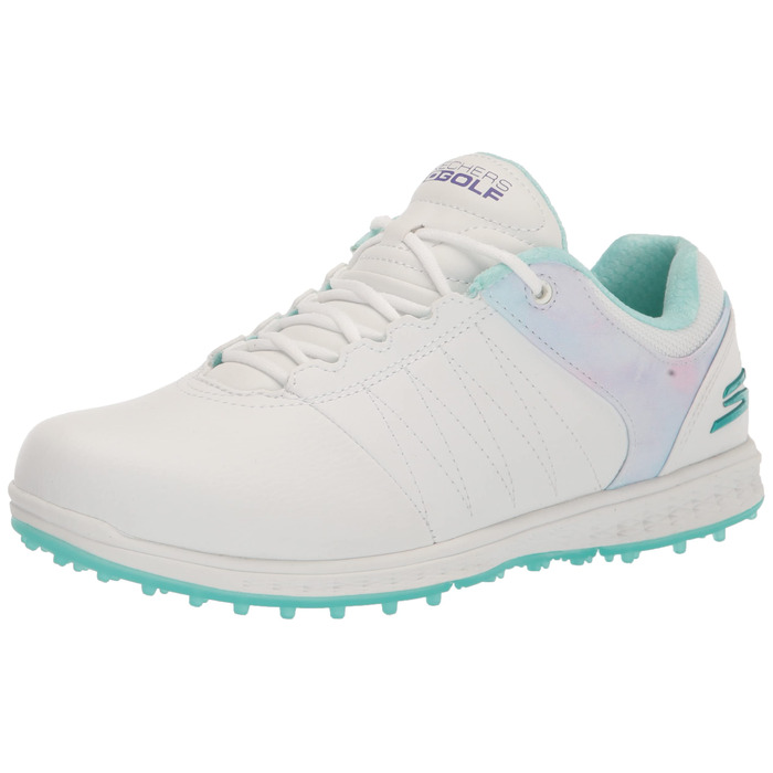 Гольф-взуття Skechers Pivot для чоловіків (біле, принт Splash Multi, 36.5 EU)