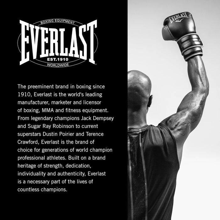 Боксерські рукавички Everlast Powerlock 2 Pro: для спарингу, тренувань з мішком та захисту зап'ястя. Оригінальні рукавички Everlast Gear, 12oz, NEON YELLOW
