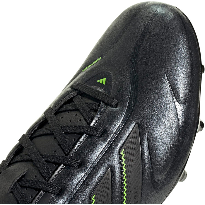 Бутси футбольні Adidas Copa Pure III League FG/MG, 46 EU, Core Black/Dgh Solid Grey/Lucid Lemon