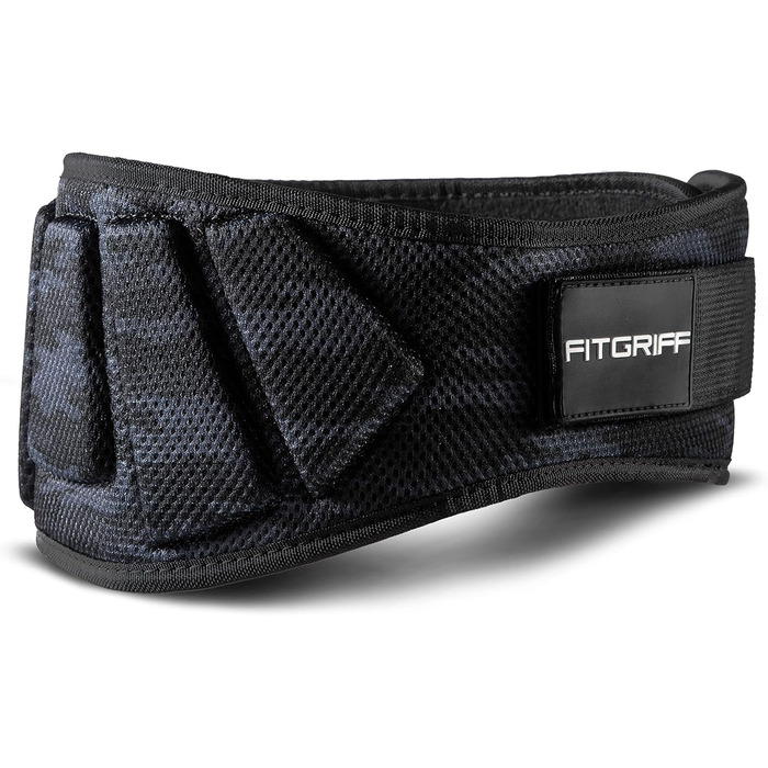 Пояс для важкої атлетики FITGRIFF V1 – фітнес-пояс для бодібілдингу, кросфіту, силових тренувань, універсальний для чоловіків і жінок