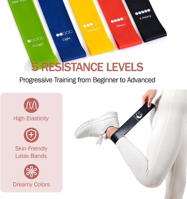 Pilates Ring Slim Panda з м'якими ручками, 35 см, набір: кільце, м'яч, гуми, інструкція, сумка (Чорний)