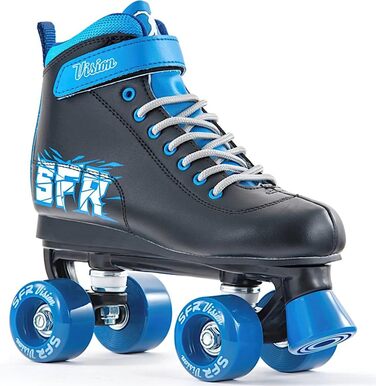 Роликові ковзани SFR Vision II Quad, чорно-синій колір, розмір EU 39.5