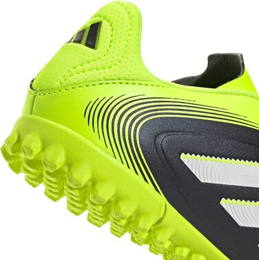 Дитячі футбольні бутси Adidas Copa Pure III Club Turf для дітей, розмір 35 EU, чорний, білий, лимонний, унісекс