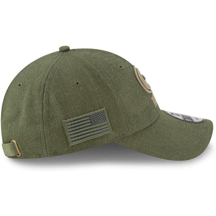 Кепка New Era 9Twenty Salute to Service Green Bay Packers (Зелена)