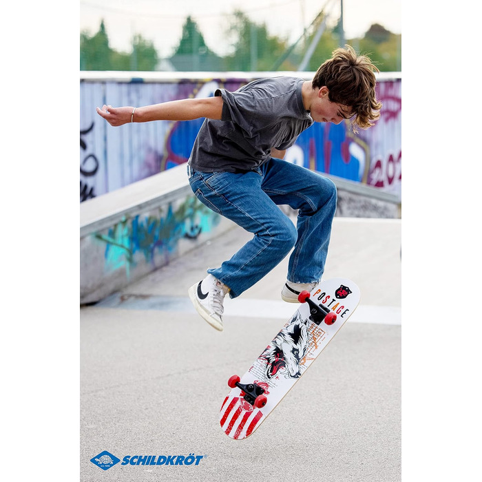 Скейтборд Schildkröt Grinder 31'' Преміум, 9 шарів клену, ABEC9, двосторонній кіктейл, гриптейп