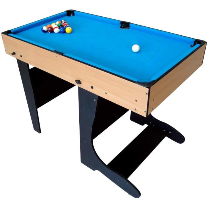 Стіл Riley 4ft 12-в-1 Multifunktionstisch: пінг-понг, більярд, хокей на повітрі, дошка для малювання – з аксесуарами