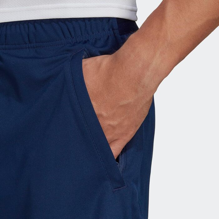 Чоловічі шорти для тренувань Adidas Train Essentials Boardshorts, темно-сині з білим (XS, 5' внутрішній шов)