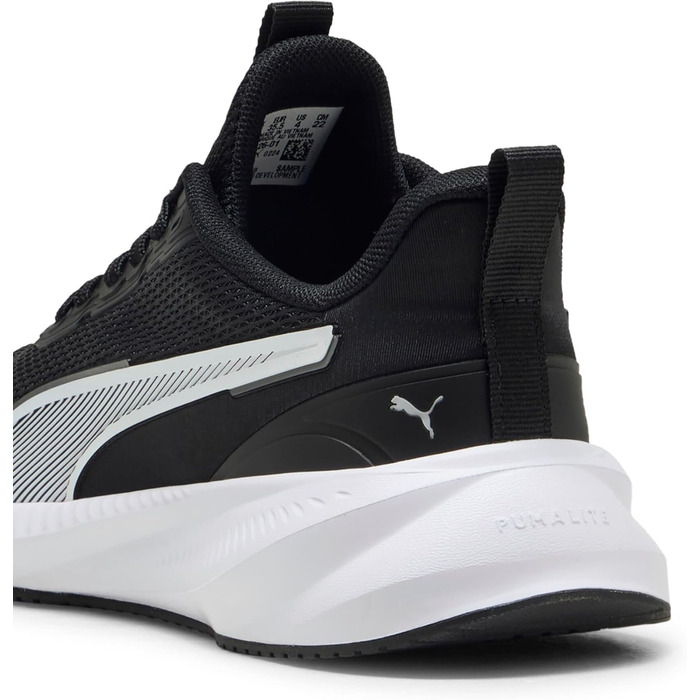 Дитячі кросівки PUMA Flyer Lite 3 Jr - чорно-білі, 37.5 EU