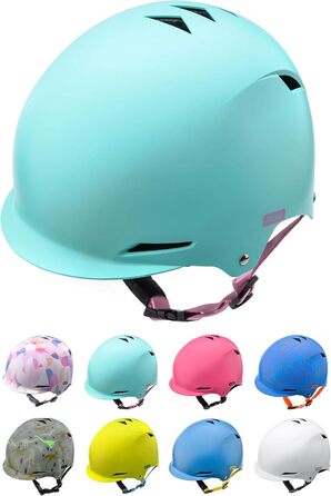 Дитячий шолом meteor® для BMX, самокатів та велосипедів – безпечний шолом для дітей, роликів, інлайнерів, скейтборду, гірського велосипеда