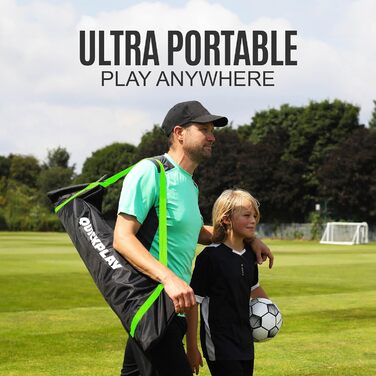 Портативні футбольні ворота Quick Play Sport 2.4x1.5 м для тренувань