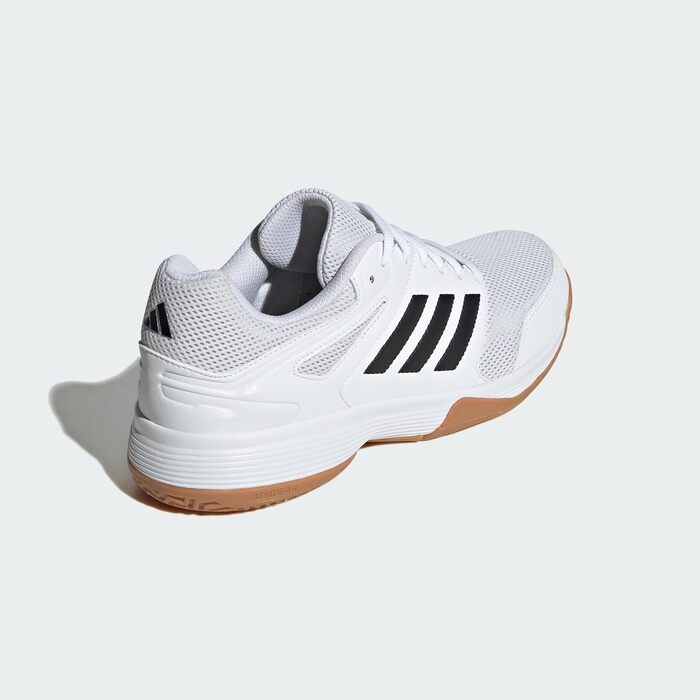 Кросівки Adidas Speedcourt для залу для чоловіків, розмір 43 1/3 EU, білий, чорний, gum