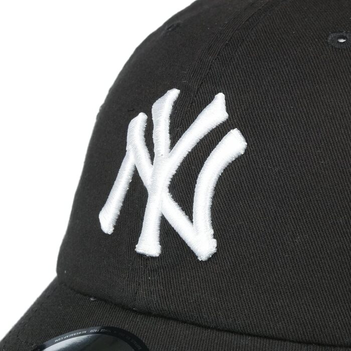 Кепка New Era 9TWENTY New York Yankees - MLB ліцензійна бейсболка, чорно-біла, універсальний розмір