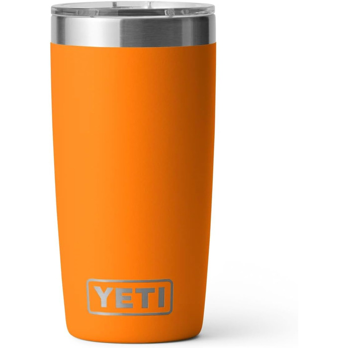 Термокружка YETI Rambler 10 oz з кришкою MagSlider, нержавіюча сталь, вакуумна ізоляція (King Ccrab)