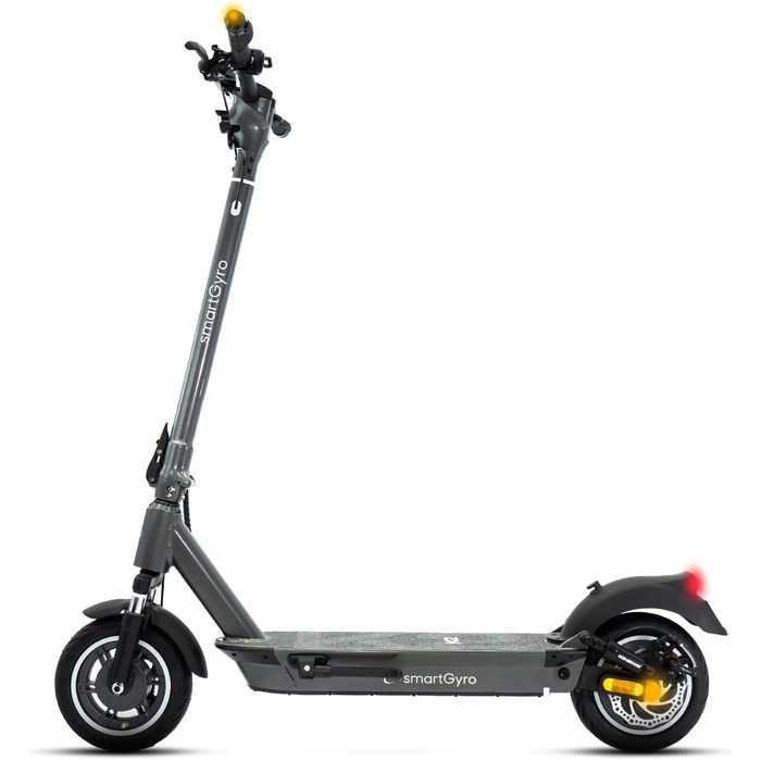 Електросамокат smartGyro K2 Titan C 48V 13 000 мАг, безкамерні колеса, підвіска, потрійне гальмо, поворотники, керування через додаток, друга генерація