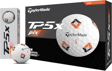 Гольф-м'ячі TaylorMade TP5 універсальні, преміум-класу