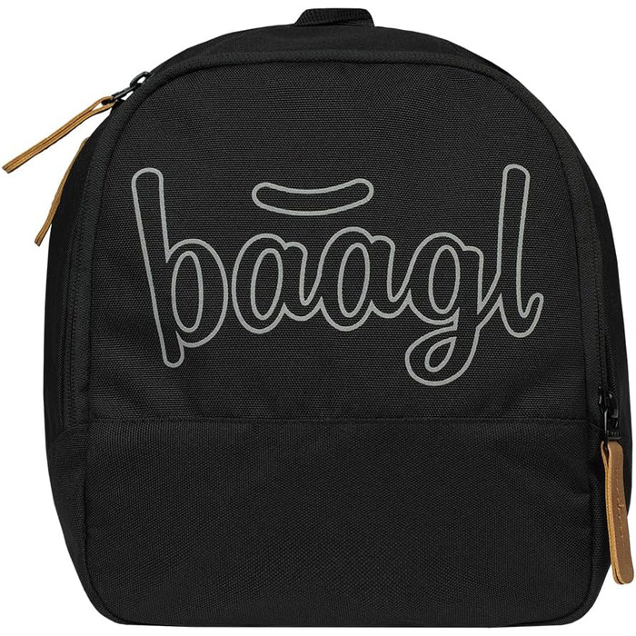 Спортивна сумка Baagl для дітей – стильна дорожня сумка з відділенням для взуття (25 л, Darkness)