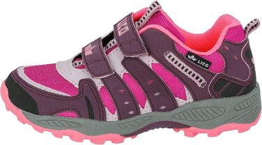 Дитячі трекінгові черевики Lico Fremont для хлопчиків та дівчаток, 31 EU, Бордо-рожевий
