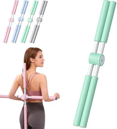 Набір для пілатесу: кільце 38 см, еластичні стрічки, м'яч, антиковзаючі шкарпетки, матеріал PP + латекс, для формування тіла вдома, підходить для жінок (A-Grün)