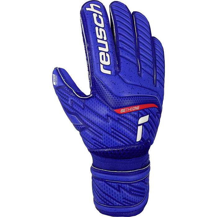 Воротарські рукавички Reusch Attrakt Silver Junior 3.5, сині, для дітей