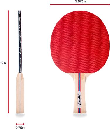 Набір для пінг-понгу Franklin Sports - 2/4 гравці. Комплект столу тенісу. Повний стартовий набір для пінг-понгу