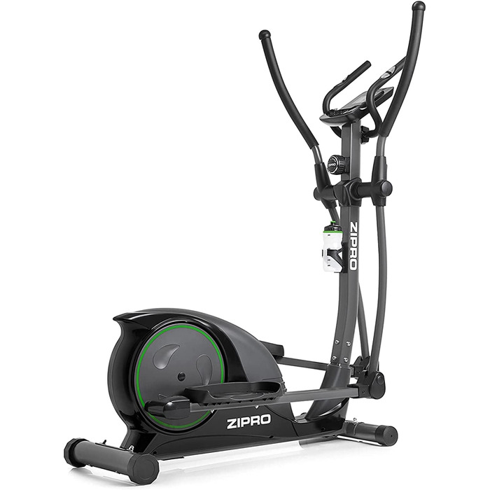 Zipro Crosstrainer Hulk: Магнітний тренажер для дому, до 150 кг, чорний