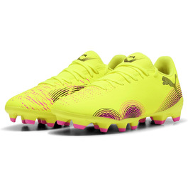 Жіночі футбольні бутси PUMA Future 8 Play Fg/Ag, 38 EU, Yellow Alert/Black/Sun Struck