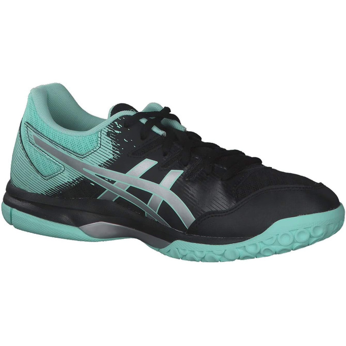 Жіночі волейбольні кросівки ASICS Gelrocket 9, чорний та білий, 44.5 EU