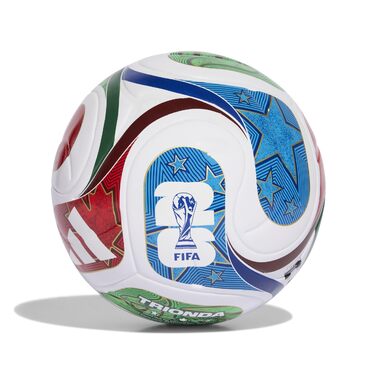 М'яч футбольний adidas FIFA World Cup 26 Trionda League, унісекс, білий, розмір 5 (38 EU)