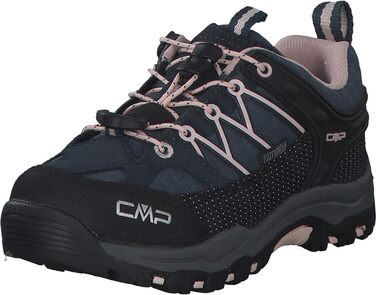 CMP Kinder Rigel Low Trekking Shoe Wp, Черевики для трекінгу CMP Kinder Rigel Low, Розмір 38, Колір: Asphalt-Rose