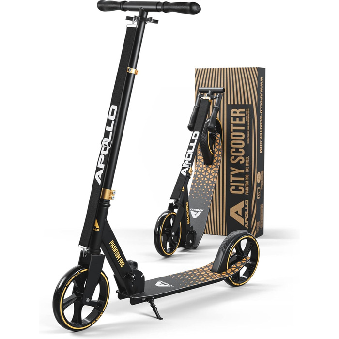 Електросамокат Apollo Phantom Pro для міста, складний, XXL-колеса, регульована висота, для дорослих і дітей