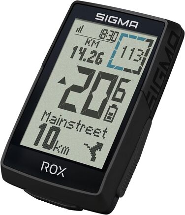 Велокомп'ютер SIGMA ROX 4.0 SE Special Edition GPS, чорний. Навігація, висотомір, сумісний з E-Bike