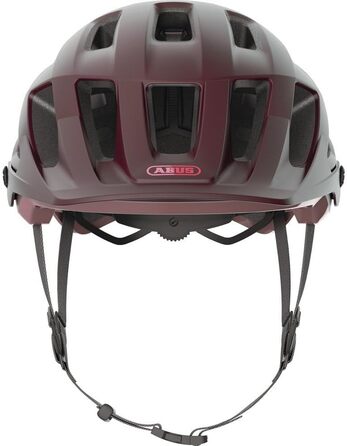 Велосипедний шолом ABUS Moventor 2.0 для MTB, універсальний, темно-червоний, розмір M (54-58 см), для жінок і чоловіків, комфортний All-Mountain