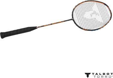 Бадмінтонна ракетка Talbot-Torro Isoforce 951, 100% карбон, довгий гриф, максимальна потужність, мультиконусна голівка, різні дизайни