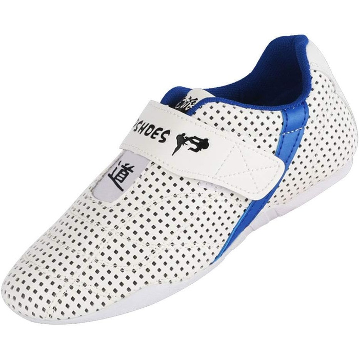 Таокідо Кросівки MENG, PU шкіра, м'яка підошва, для Таокідо, фітнесу (Білий, 41 EU)