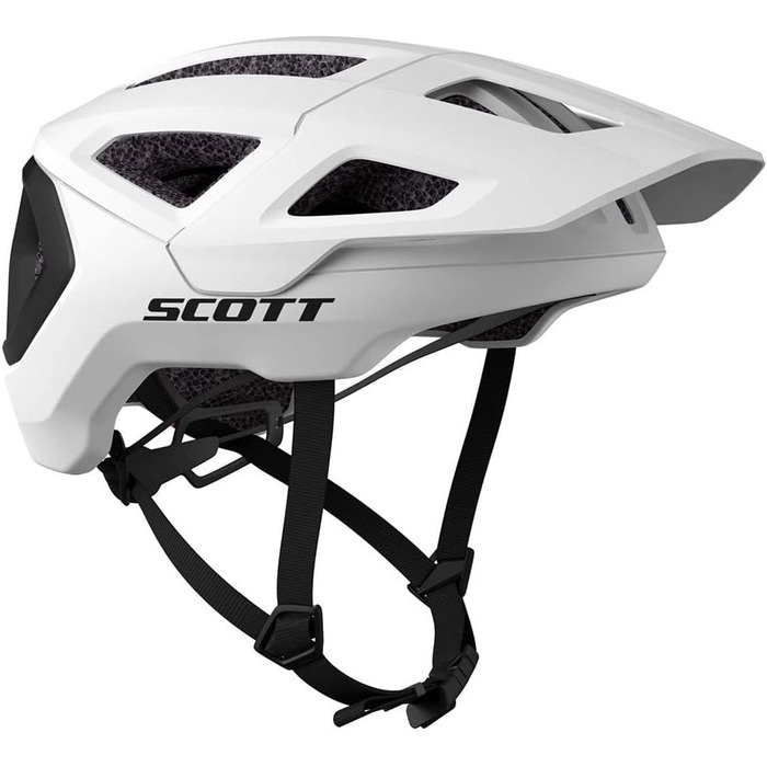 Велошолом Scott TAGO Plus MIPS для MTB, біло-чорний, розмір L (59-61 см), 2024