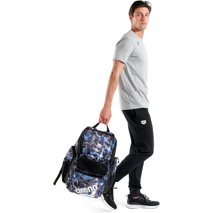 Рюкзак для плавання Arena One Go, 45 літрів, для подорожей, спортивний, з дизайном 'Морська черепаха'