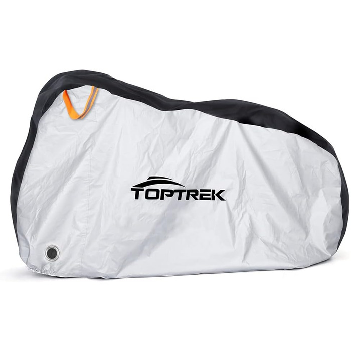 Чохол для велосипедів Toptrek на 2 велосипеди, водонепроникний, 210D Oxford, 210 x 110 x 95 см, гараж для велосипедів, захист від сонця, міцний, з сумкою