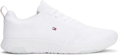 Кросівки Tommy Hilfiger Runner Corporate Knit Rib для чоловіків (43 EU, білий)
