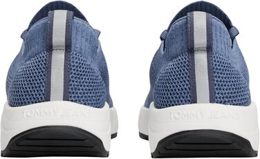 Футболка Tommy Jeans Runner Knitted Em0em01580 (42 EU, Сіро-блакитний)