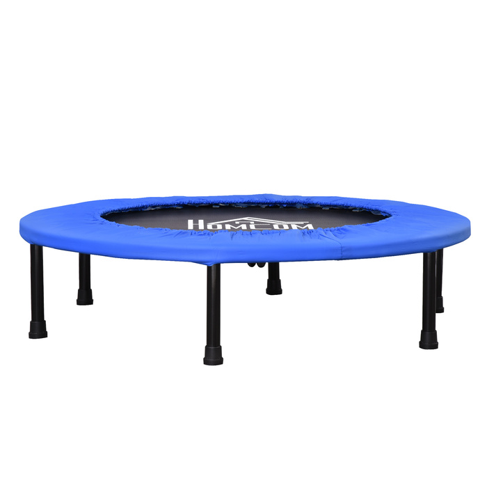 HOMCOM Fitness Trampoline Ø91 см Міні-батут з нековзними ногами Батут 100 кг з навантаженням для дорослих Батут для стрибків у приміщенні на вулиці | Аосом