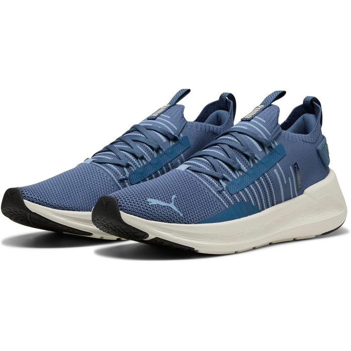 Кросівки Puma Softride Symmetry Fuzion для бігу, 46 EU, Dark Indigo/Cool Blue/Alpine Snow