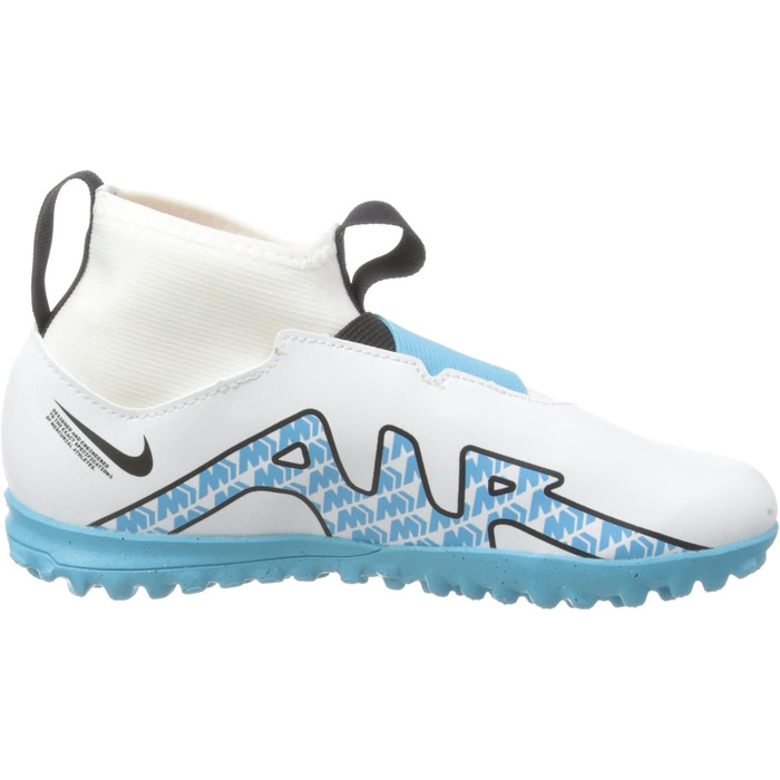 Дитячі футбольні кросівки Nike Zoom Superfly 9 Academy TF для штучного покриття, 33 EU, білий, синій, рожевий